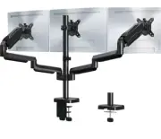 MOUNT PRO Triple Monitor Mount, 3 Monitor Desk Mount up to 32" 19lbs PR1034
