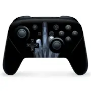 Nintendo Switch Pro Controller Skin Decal Vinyl Wrap - hand sign x-ray #1