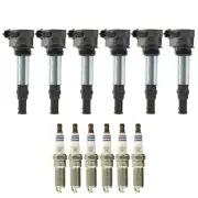 Bosch 6 Ignition Coil NGK 6 Laser Platinum Spark Plug Kit For Enclave G6 CX-9 V6 (for: Saab)