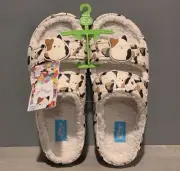 NWT Crocs Original Squishmallow Slides Sandals White M7/W9 Cozy Comfort