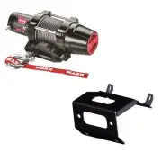 WARN VRX 25-S Synthetic Rope 2500LB Winch Kit for Honda Foreman Rubicon TRX520 (