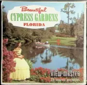 VIEW-MASTER PACKET A 961 BEAUTIFUL CYPRESS GARDENS FLORIDA VINTAGE 1D
