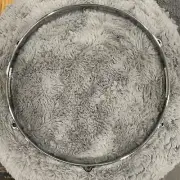 Cannon 12” bottom snare hoop crome