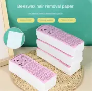 100pcs Hair Removal Wax Strips For Women & Men Nonwoven Wax Paper Body Leg Arm