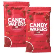 Choco Maker Candy Wafers RED Vanilla Melt Mold Dip Drizzle Pops 12 oz. 2 Pk