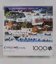 Charles Wysocki Hickory Haven Canal - 1000 Piece Jigsaw Puzzle
