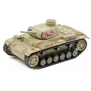 Diecast 1/72 WWII German Army Sd.Kfz.141 Panzer III G Tank Model Collection