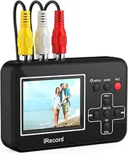 Video Capture Vhs to Digital Converter Records Video Tapes to Memory Card.