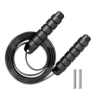Workout Jump Rope,Removable Skipping Ropes - Adjustable Workout Equipment, Portable Training Supplies for Home, Gym, Travelling