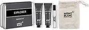 [Mont Blanc] Explorer Eau De Parfum Spray 3 Piece Gift Set for Men