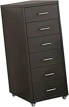 Drawer Dresser Chest Storage Dresser Large Capacity Storage Organizer Chest for Bedroom Closet, Black