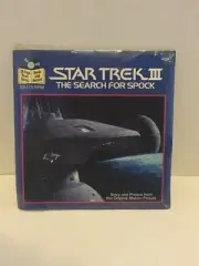 Star Trek III Search For Spock US 24 Page Read-Along Book & 45 Record