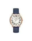 Guess Classic Watch Rose Gold Men Blue Watches