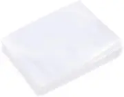 uxcell 500 Pcs Clear Flat Open Plastic Poly Bags 3x4 Inch 1.6 Mil Packaging Bags for Food, Home, Collectibles Storage, Proving Bread, Dough