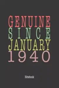 在飛比找博客來優惠-Genuine Since January 1940: No
