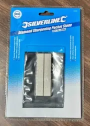 SilverLine Diamond Sharpening Pocket Stone 25 x 75 x 6mm - 103526