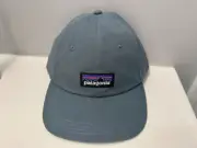 Patagonia P-6 Label Logo Trad Cap Baseball Hat Unisex Plume Grey One Size 38296