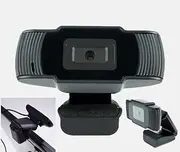 HD 720p Webcam USB Plug-&-Play Web Camera With Microphone PC Laptop Mac Cam