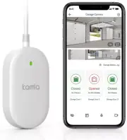 Add-On Smart Garage Door Opener Remote Module, Wirelessly Control up to 3 Garage