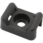 Aeroflow Cable Tie Screw Mounts 21mm X 10.1mm M5 Hole Pa66 25 Pack - AF98-9989-25