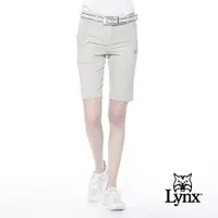 在飛比找PChome24h購物優惠-【Lynx Golf】女款吸濕排汗彈性舒適拉鍊口袋織帶設計直