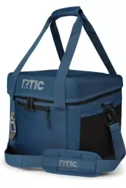 RTIC 28 Can Day Cooler New Lunchbox Soft Pack 24 Hours Cold Lunch Box Navy Blue
