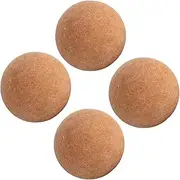 LeeQinersw Set of 4 Replacement Balls for Foosball Table, 1.42 Inch for Indoor Play, Orange