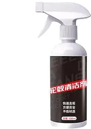 Tire Cleaner, Car Tire Shine for High Gloss Shine, Industrial Oil Stains Rust Prevention Spray Wheel Yellow Black Spots Removal for Automotive, 300ml