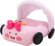 Car Float for Baby | Car Pool Toys Float with Sunshade - Outdoor Water Play Comfortable Lounger for Friends Lovers Coworkers Enjoying Relaxation
