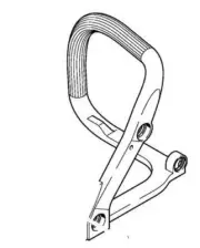 Handle To Frame Chainsaw Models MS170 MS180 Original Stihl 11307914903