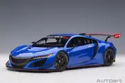 Autoart 1/18 Honda Nsx Gt3 2018 Hyper Blue 81896 Mail Order Model Car Mini Prese