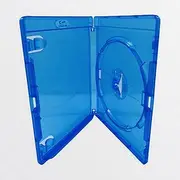 Amaray 25 Pack Blu-Ray 14mm Storage Cases for Single Disc with Logo