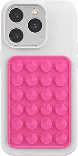 Silicone Phone Sticky Grip, Suction Phone Case Mount for iPhone and Android, Hands-Free Sticky Cell Phone Grip, Mobile Fidget Mirror Holder for Selfies and Videos