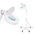 Magnifying Lamp Stand Magnifier Beauty Salon Illuminated Light Adjustable Height