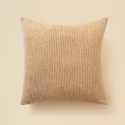 Openook Grid Texture Cushion - Golden Spice