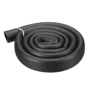 1/2" ID x 3/16" Thick 3.3ft Black Foam Grip Wrap Closed Cell Tubing Non-slip