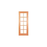 Woodcraft 2040 x 820 x 40mm Entrance Door Flash Low E Glass