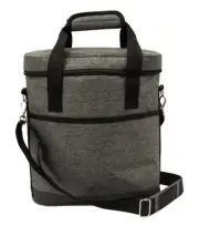 Karlstert Premium 3 Bottle Carrier (Charcoal)