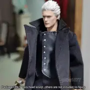 For 6" 1000 toys Figure Premium 1/12 Cry Devil Vergil Man Head Sculpt Helmet