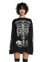 [Trickz N' Treatz] Rib By Rib Glow In The Dark Tee