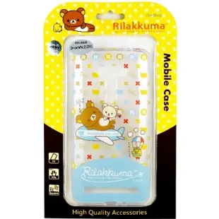 Rilakkuma 拉拉熊 ASUS ZenFone Selfie 5.5吋(ZD551KL)彩繪透明保護軟套