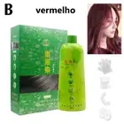 Brimless Shampoo 3 in 1 Black Hair Dye Coloring Shampoo Nourishes Long Lasting f