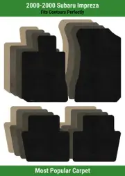 Lloyd Ultimat Front & Rear Row Carpet Mats for 2000 Subaru Impreza (for: Subaru)
