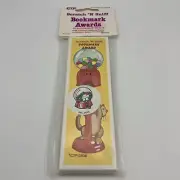 Vtg CTP Scratch 'n Sniff Stickers Sealed Pack. 36 Bookmark Awards. Cherry