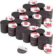 Round Magnets with Adhesive Backing, 180 Pieces 3M Magnetic Dots (Diameter 0.8’’ x 0.08”) Anisotropy Flexible Sticky Circle Magnets Tape for Whiteboard, Refrigerator, Crafts, Classroom