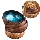 Vintage Gadget Storage Container Candy Dishes Coconut Shell Bowls Tableware