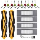 17 Pack Replacements Parts for Ecovacs Deebot Ozmo 920/950/T5/T8 T8MAX T8Powe...