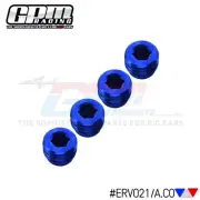 GPM Alloy Collars With Sealing Rubber Washers For TRAXXAS 1/16 Mini E Revo