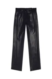 DIESEL P-Kiley-Heav $795 Black Cool Wool Pants New And Authentic