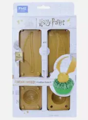 PME Harry Potter Fondant Mould, Set of 4, Quidditch Golden Snitch